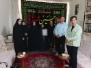 دیدار مدیران شهری منطقه ۱۹ با خانواده شهید جنگ رمضان «ابوالفضل فرید قلی کندی»